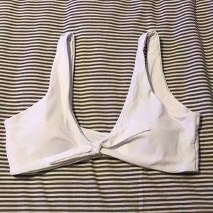 Never worn white tie bathing suit